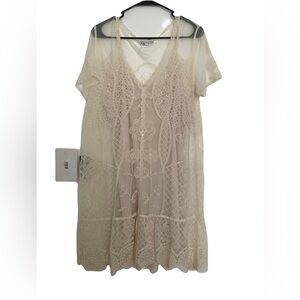 Lace Zara Dress with slip under